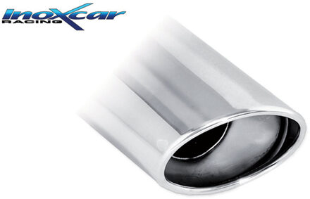 InoxCar uitlaat passend voor Seat Ibiza 6K 1.8T 156pk -2002 1x120x80mm IXSEIB24120