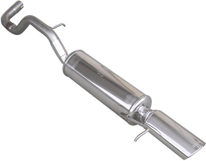 InoxCar uitlaat passend voor Seat Leon 1M 1.4 16v (75pk) 2000- 120x80mm IXSELE01120