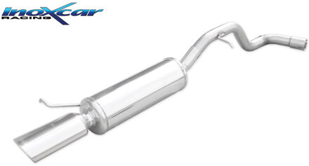 InoxCar uitlaat passend voor Seat Leon 1M 1.9 TDI 130pk 2000- 1x120x80mm IXSELE09120