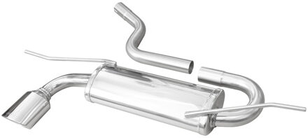 InoxCar uitlaat passend voor Seat Leon (5F) 1.4 TSi 122pk 2012- 50mm 1x120x80mm IXSELE18120
