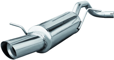 InoxCar uitlaat passend voor Skoda Fabia II 1.4TSi RS DSG (180pk) 2012- 102mm Racing IXSKFA03102R