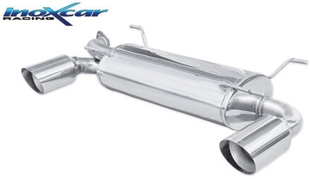 InoxCar uitlaat passend voor Subaru BRZ 2.0 (200pk) Facelift 2017- 1x114mm Racing IXSUBRZ02114R