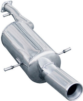 InoxCar uitlaat passend voor Subaru Forester 4WD 2.0T 1998- 102mm IXSUIM10102