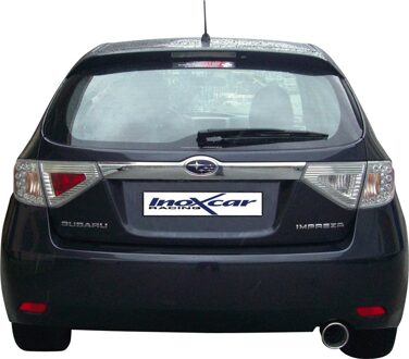 InoxCar uitlaat passend voor Subaru Impreza 2.0 (150pk) 10/2007- 102mm IXSUIM21102