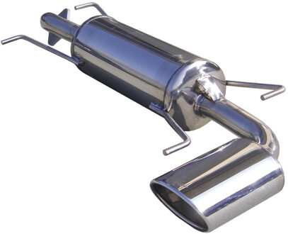 InoxCar uitlaat passend voor Subaru Impreza 2.5 WRX (224pk) 10/2007- 150x105mm IXSUIM22150