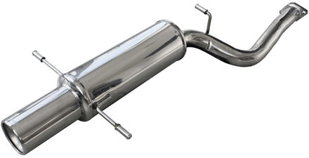 InoxCar uitlaat passend voor Subaru Impreza 4WD 2.0 STi 2002- 102mm IXSUIM06102