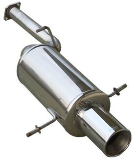 InoxCar uitlaat passend voor Subaru Impreza 4WD 2.0 STi 2002- 102mm met CE IXSUIM04102