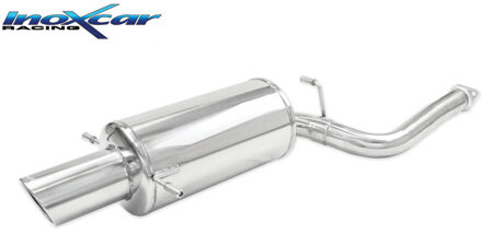 InoxCar uitlaat passend voor Subaru Impreza 4WD 2.0 -Turbo -2000 1x100mm X-Race IXSUIM01XR10