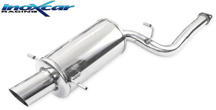 InoxCar uitlaat passend voor Subaru Impreza 4WD 2.0 -Turbo -2000 1x101mm Rally IXSUIM01101RA