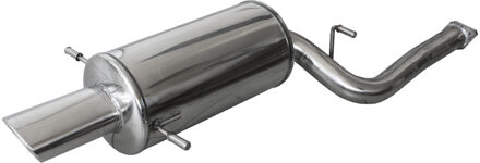 InoxCar uitlaat passend voor Subaru Impreza 4WD 2.5 STi (230pk) 2006- 120x80mm met CE IXSUIM15120