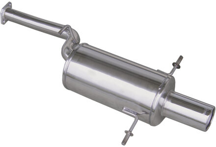 InoxCar uitlaat passend voor Subaru Impreza 4WD WRX (225pk) 2003- 102mm met CE IXSUIM12102