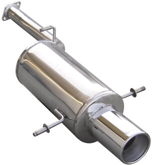 InoxCar uitlaat passend voor Subaru Impreza 4WD WRX (225pk) 2003- 120mm Mega IXSUIM13M