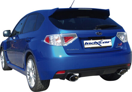 InoxCar uitlaat passend voor Subaru Impreza WRX STi (300pk) 2010- Links/Rechts 150x105mm IXSUIM27150