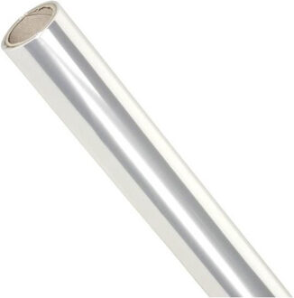 Inpakpapier/cadeaupapier - hobby/knutsel - transparant folie - 500 x 70 cm