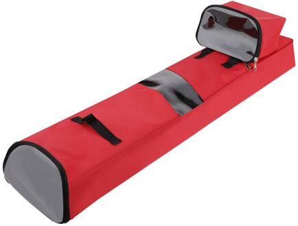 Inpakpapier Opbergtas Rolls En Lint Houder Zware Tear Proof Christmas Wrap Organizer Met Afneembare Rood