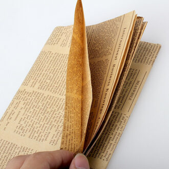 Inpakpapier Vintage Krant Wrap Artware Verpakking Pakket Papier Kerst Kraftpapier Boek Kleur Accessoires 52x75cm
