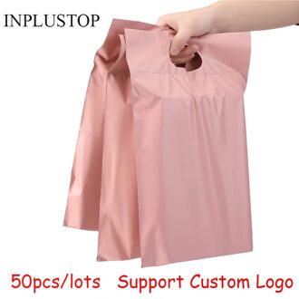 Inplustop Custom 50 Stks/partij Express Zakken Enveloppen Self Seal Koerier Opslag Kleding Mailers Mail Zakken Poly Mailer Verpakking Zak 40x55x7.5cm 50stk