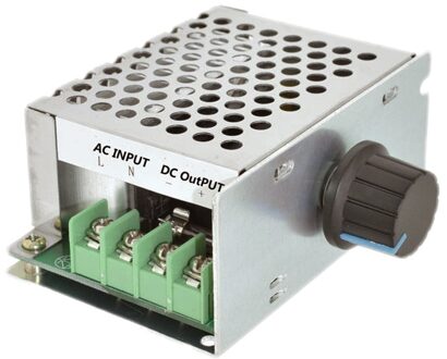 Input Ac 220V Output Dc 10-210V Pwm Controller Borstel 220V Dc Motor Speed Regulator