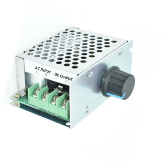 Input AC 220V output DC 10-210V PWM Controller Brush 220V DC motor speed regulator