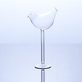 Ins Creatieve Vogel Moleculaire Gerookte Cocktail Glasdrinkbeker Bar Disco Nachtclub Party Diy Versieren Champagne Fluiten Grappige Wijn Cup vogel Cocktail Glass