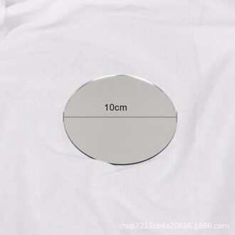 Ins Foto Props Acryl Spiegel Reflectie Boord Reflector Fotografie Props Schieten Achtergrond Ornamenten Poseren Foto Props zilverachtig-10cm