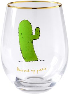 Ins Gouden Rand Wine Glass Charms Crystal Flamingo Mr Elanden Cactus Kat Nespresso Whiskey Cocktail Petty Cup Sap Bril cactus C