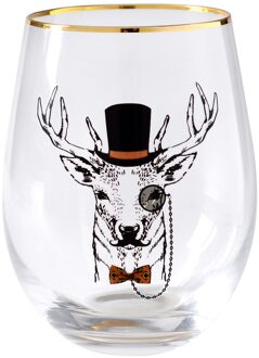 Ins Gouden Rand Wine Glass Charms Crystal Flamingo Mr Elanden Cactus Kat Nespresso Whiskey Cocktail Petty Cup Sap Bril Mr. eland