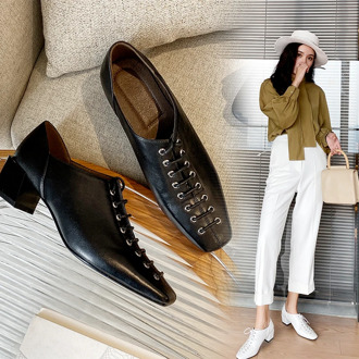 INS hot women pumps Leather shoes 22-25cm length cow leather Spring and summer pumps women shoes online celebrity women heels