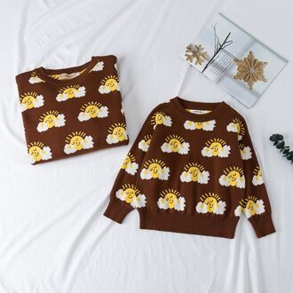 Ins Mode Kinderen Truien 1-7 Jaar Kinderen Knit Truien O-hals Baby Truien 6T