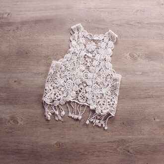 INS's Baby Meisjes Tassel Hol Katoenen Vest Kind Mouwloze Jas Zuigeling Top