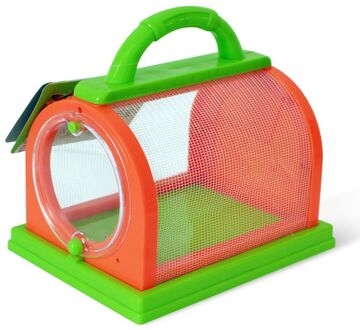 Insect Doos Kinderen Observatie Draagbare Huisdier Voeden Kooi Plastic Insecten Kijken Experiment Dozen L5YE