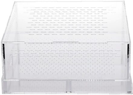 Insect Fokken Doos Spiders Fokken Doos Reptiel Fokkerij Doos Acryl Klimmen Huisdier Producten Doorschijnend Acryl Voerbox 30 x 25 x 12CM