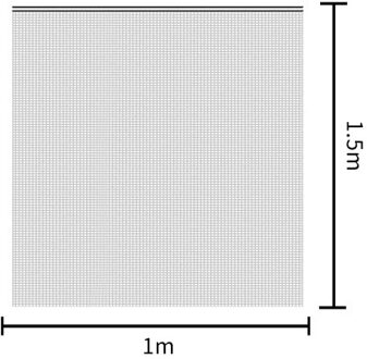Insect Vogel Barrière Netting Mesh Met Trekkoord Tuin Bug Netting Plant Cover Voor Protect Plant Vruchten Bloem Van Insect Vogel wit
