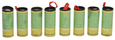 Insecten/vliegen vang plakstrips/kleefstrips - 8x stuks