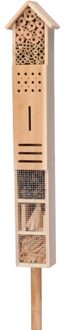 Insectenhotel 79 X 15 X 10 Cm Hout Naturel Multikleur