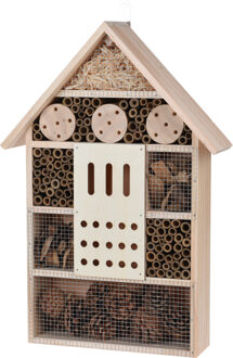 Insectenhotel XL hout naturel Bruin