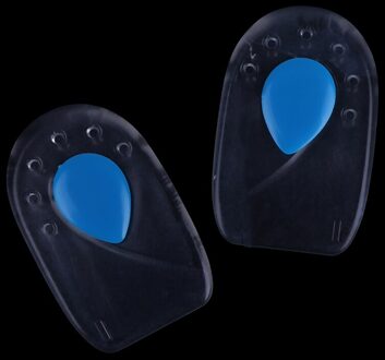 Inserts Heel Pijn Spur Siliconen Schoenen Gel Pads Kussen Hak Cup Inlegzolen Massager