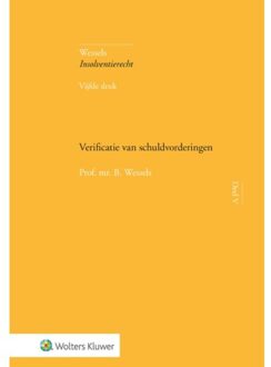 Insolventierecht  -   Verificatie van schuldvorderingen