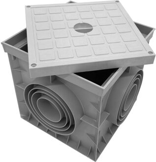 Inspectieput 200x200x200 mm met Deksel - Velvalux Panoboxpro - Kunststof Controleput / Revisieput