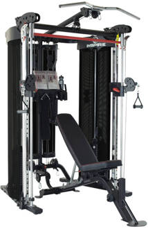 Inspire FT2 Functional Trainer - inclusief trainingsbank Zwart