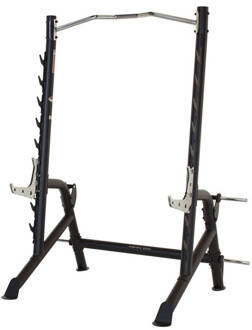 Inspire Squat Rack met optrekstang en verstelbare safeties Zwart