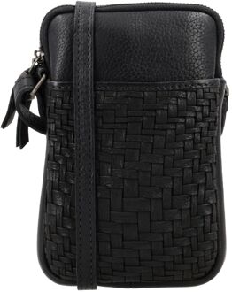Inspired by illusion Phonebag black damestas Zwart - H 20 x B 12 x D 4 cm