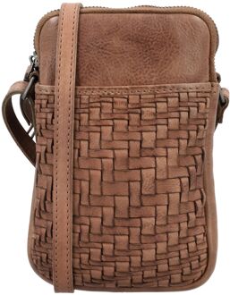 Inspired by illusion Phonebag brown damestas Bruin - H 20 x B 12 x D 4 cm