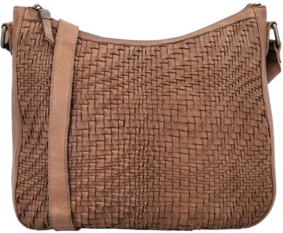Inspired by illusion Shoulderbag brown damestas Bruin - H 26 x B 30 x D 10,50 cm