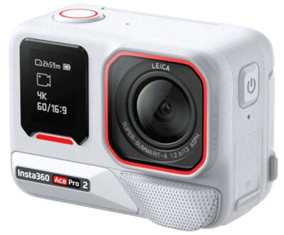 Insta360 Ace Pro 2 (Arctic White) Xplorer Bundle (Moonlight Silver)