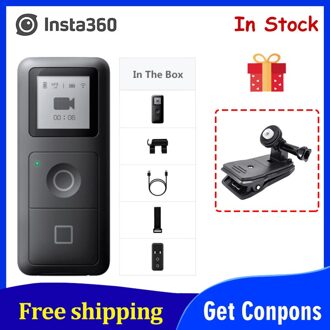 Insta360 Een X Gps Smart Afstandsbediening Voor Actie Camera Vr 360 Panoramische Camera met free backpack