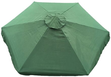 Installeren Anti Uv Waterdicht Achtertuin Parasol Luifel Schaduw Duurzaam Vervanging Cover Parasol Outdoor Tuin Voor Patio groen