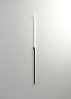 Instamat Elektrische Radiator Stick Instamat ARC Handdoekwarmer 170 cm 34W Soft Zwart en Soft Wit