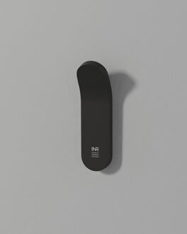 Instamat Handdoekhaak Instamat Arc Geborsteld Soft Zwart