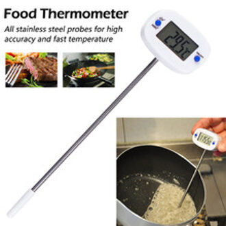 Instant Lezen Pocket TA288 Voedsel Voedsel Rvs Probe Thermometer Elektronische Digitale Vloeibare Barbecue Temperatuur Test Tool